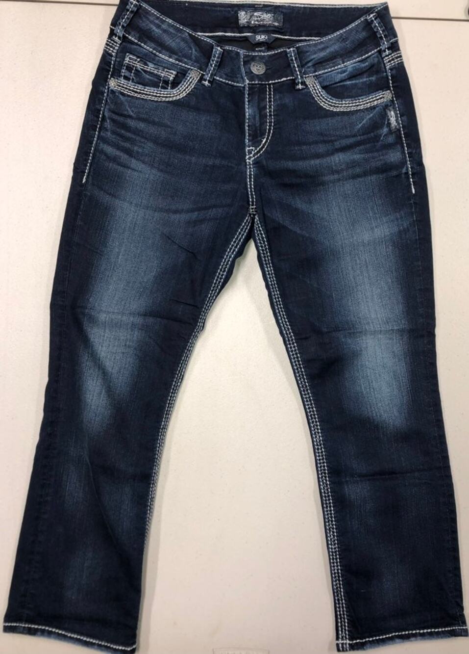Silver Jeans Cropped W29 EUC